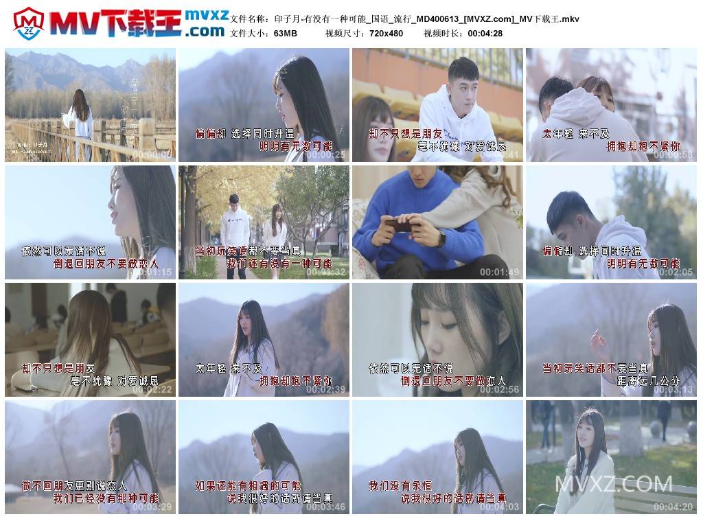 印子月-有没有一种可能_国语_流行_MD400613